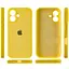 Чохол Epik Silicone Case Full Camera Protective AA для Apple iPhone 16, 6.1 Жовтий/Yellow - мініатюра 4