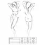 Комплект білизни Passion KELLY Set black L/XL - мініатюра 3