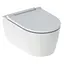 Унитаз подвесной Geberit One TurboFlush 500.201.01.1 с белой панелью с сидением Soft Close, Белый - миниатюра 1