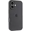 Чохол Epik Silicone Case Full Camera Protective AA для Apple iPhone 16, 6.1 Сірий/Dark Gray - мініатюра 1