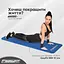 Коврик для фитнеса и йоги EasyFit NBR 10 мм Синий - миниатюра 3
