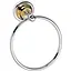 Кільце для рушника Bemeta Retro золото/хром 144204068 Золотий - мініатюра 1