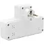 Розетка-двійник із заземленням Voltronic F-303 White 2 розетки+3USB(1А)+Type-C 2500W 10A 220V - мініатюра 2