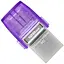 Flash Drive Kingston DT Duo 3C 128GB 200MB/s dual USB-A + USB-C (6807197) - мініатюра 1