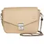 Жіноча шкіряна сумочка Yoko бежева флотар - мініатюра 1