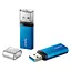 USB флеш накопитель Apacer 256 ГБ AH25C Ocean Blue USB 3.0 (AP256GAH25CU-1) - миниатюра 3