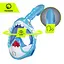 Маска для снорклінгу TSUNAMI Shark повнолицьова, дитяча Sky Blue (P-5907739318237) - мініатюра 6