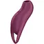 Вакуумний стимулятор клітора з вібрацією Satisfyer Pocket Pro 1 бордовий - мініатюра 1