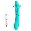 Вібратор Romance Lexie, 20 см (бірюзовий) - мініатюра 7