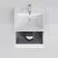 Тумба з умивальником AM.PM X-Joy 55 см підлогова 1 ящик білий M85-FSX0553-WC0553WG38 Білий - мініатюра 5