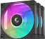 Вентилятор Deepcool FD12 ARGB Black 3 IN 1 (R-FD12-BKAPN3-G) - мініатюра 1
