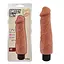 Вібратор T-skin ReaL Greedy Guy 24 см коричневий - мініатюра 2