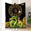Плед 3D авторський зі знаком зодіаку на 2025 рік Рак №3 3917_B 16725 135х160 см - мініатюра 1