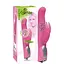 Вибратор-кролик Sweet Smile Pearl Bunny 26 см розовый - миниатюра 8