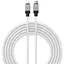 Кабель Baseus CoolPlay Series Type-C to iPhone (Lightning) 20 W 2 метра белый CAKW000102 - миниатюра 1
