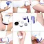Портативный ручной антицеллюлитный массажер для шеи спины тела Relax And Ton роликовый массажер для тела - миниатюра 4