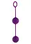 Вагінальні кульки Toy Joy RockRoll, 17 см, пурпурний - мініатюра 1
