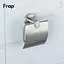 Тримач для туалетного паперу нержавіюча сталь Frap F30103 1/40 Хром - мініатюра 2