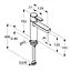 Змішувач для умивальника Kludi Zenta 382650575 - мініатюра 2