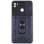 Чохол Ummi Camshield Serge Ring для Xiaomi Redmi A1+ / A2+ Синій / Navy - мініатюра 1