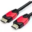Кабель Atcom HDMI довжина 5 м підтримка 3Д ver 1.4 чорно-червоний товстий - мініатюра 1