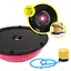 Балансировочная платформа (полусфера) Cornix Bosu Ball 58 см с эспандерами Pink XR-0456 - миниатюра 4