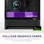 Корпус NZXT H3 Flow из закаленного стекла без блока питания, черный (CC-H31FB-01) - миниатюра 2
