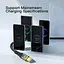 Кабель Essager USB Type-C to USB Type-A PD QC 7A Cable 100W 2м, чорний (EXCT-XJA01-P) - мініатюра 6
