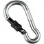Брелок-карабін Munkees 3249 Pear with Screw Lock 8х80 мм Grey (1012-3249-GY) - мініатюра 1