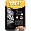 Влажный корм TOMi Superpremium Poultry Rabbit птица кролик консервы для кошек, пауч 100г - миниатюра 1