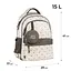 Рюкзак GoPack Education 182M Beige Polka Dots Бежевий (GO26-182M-3) - мініатюра 2