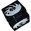 Комплект вентиляторів Lian Li Uni Fan CL WIRELESS 120-3 Black (G99.12CL1W3B.00) - мініатюра 12