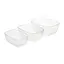 Набір пластикових контейнерів для зберігання харчових продуктів (0.6 л/1 л/1.5 л) 87934 - мініатюра 4
