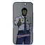 Захисне скло Privacy 5D Anti-Static (тех.пак) для Apple iPhone 17 / 16 Pro (6.3) Чорний - мініатюра 1