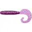 Силікон Reins Fat G-Tail Grub 3" 428 Purple Dynamite (12 шт/уп) - мініатюра 1