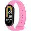 Ремешок для фитнес-браслета Lemfo для Xiaomi Mi Band 8 и 9 розовый - миниатюра 1