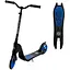 Самокат Best Scooter 92х48х104 см Чорно-синій 000231382 - мініатюра 1