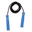 Детская Скакалка №1 Colorplast 0749(Blue) диаметр 3,7 мм, длина 270 см, черная - миниатюра 1