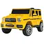 Електромобіль дитячий Bambi M 4214EBLR-6 Mercedes-Benz G-class Жовтий - мініатюра 1