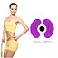 Диск масажний для схуднення "Здоров'я" FitGo Newt NE-F-145 біло-фіолетовий - мініатюра 2