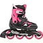 Ролики Rollerblade Microblade 33-36.5 Black/Pink (1012-86B0751530-NJ02-33-36.5) - мініатюра 2