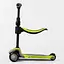 Самокат Best Scooter 60х18х34 см Жовто-сірий 000231425 - мініатюра 2