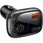 Автомобільний зарядний пристрій Baseus FM Launcher S-13 2USB + Type-C black (CCMT000101) - мініатюра 1