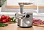 ARDESTO Мясорубка, 3000Вт, продук.-2.6кг/мин, 4 решетки + для ковб., кеббе, 3 терки, металл, серебристый - миниатюра 2