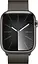 Смарт-часы Apple Watch Series 9 GPS + Cellular 45mm Silver S. Steel Case w. Silver Milanese Loop (MRMQ3) - миниатюра 2
