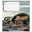 Зошит учнівський "Архітектура" 036-570090K-2 в клітинку, 36 аркушів - мініатюра 1