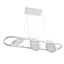 Потолочный светильник Brille подвесной лофт для спальни светодиодный BL-893S/3 NW 33W WH - миниатюра 8