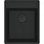 Кухонна мийка Franke Maris, фраграніт, прямокутник, без крил, 410х510х200мм, чаша - 1, врізна, MRG 610-37 TL, чорний матовий - мініатюра 1