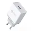 Зарядний пристрій 1xUSB 18W USB A QC 3.0 Fast Charger White CD122 Ugreen - мініатюра 1