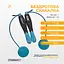 Скакалка для боксу EasyFit TwinRope 2,8 м чорний-зелений - мініатюра 4